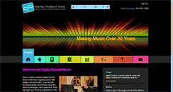 Desktop Screenshot of digitalpursuitmusic.com